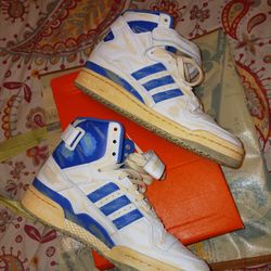 Adidas Forum 84 High Worn Blue 2022 Size 8.5 Men