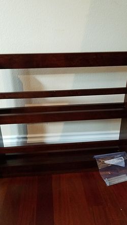 Heavy duty wall bookshelf