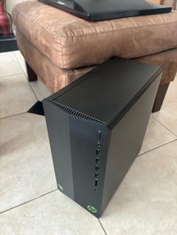 HP Gaming Desktop Pavilion TG01-2360 AMD Ryzen 7 5700G 16GB DDR4 512GB PCIe SSD GeForce RTX 3060 Windows 11 Pro 64-bit