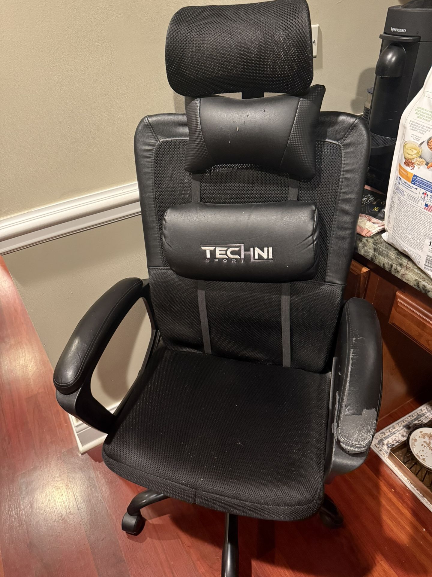 TechniSport Gaming Chair + Floor Mat
