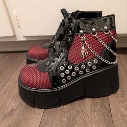 Goth boots
