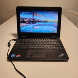 Lenovo ThinkPad 11E (3rd Gen) 11.6" Laptop Computer. **BATTERY doesn't WORKS** Intel Celeron N3160 4GB 128GB Windows 10 Pro. Microsoft office installe