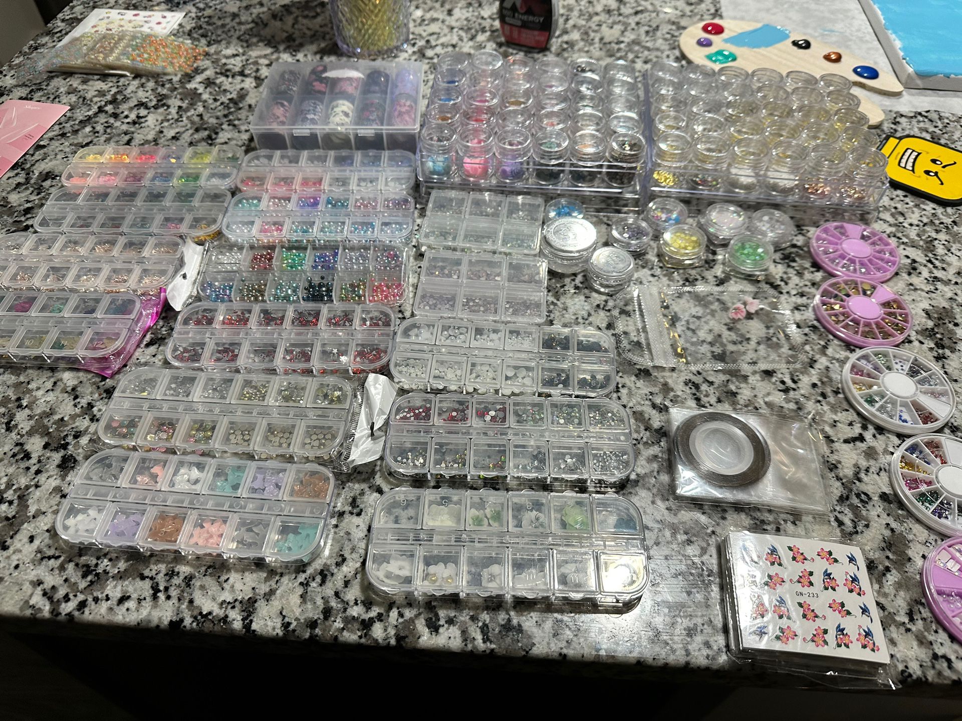 Gel Nails And Accessories Lot