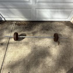 10 Lb Curling Bar 