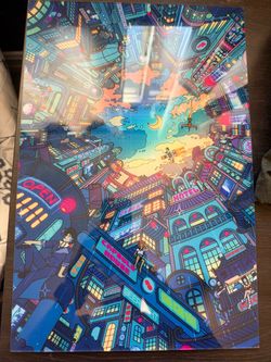 Cowboy Bebop Plexi Glass Acrylic poster
