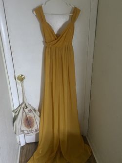 Maternity Off Shoulder Gown for Photoshoot Split Front Lace