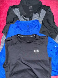6 pieces mens of clothing, mixed pieces brands and sizes used