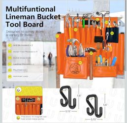 Bucket truck tool bag