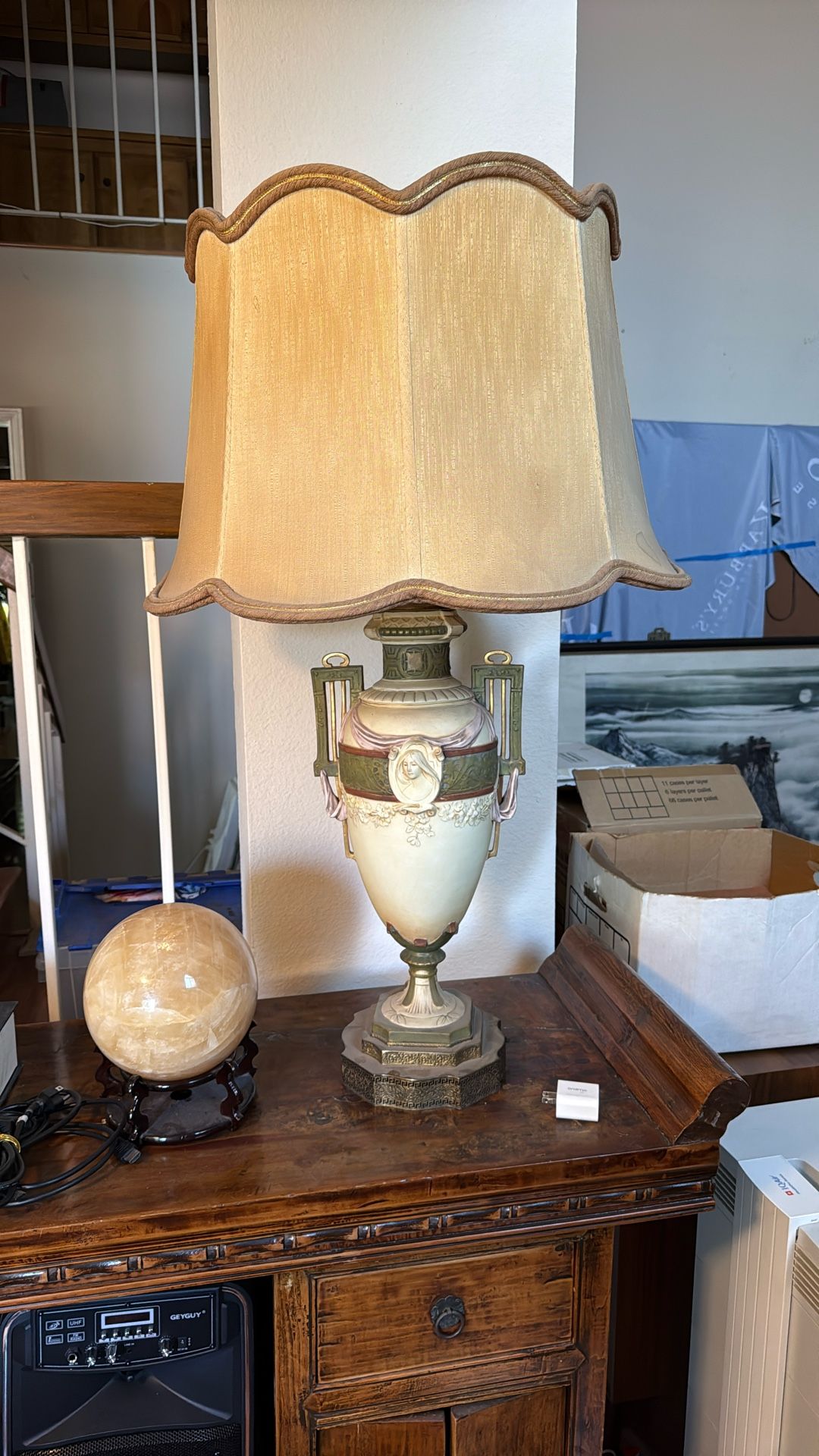 Pair Of Antique Lamps