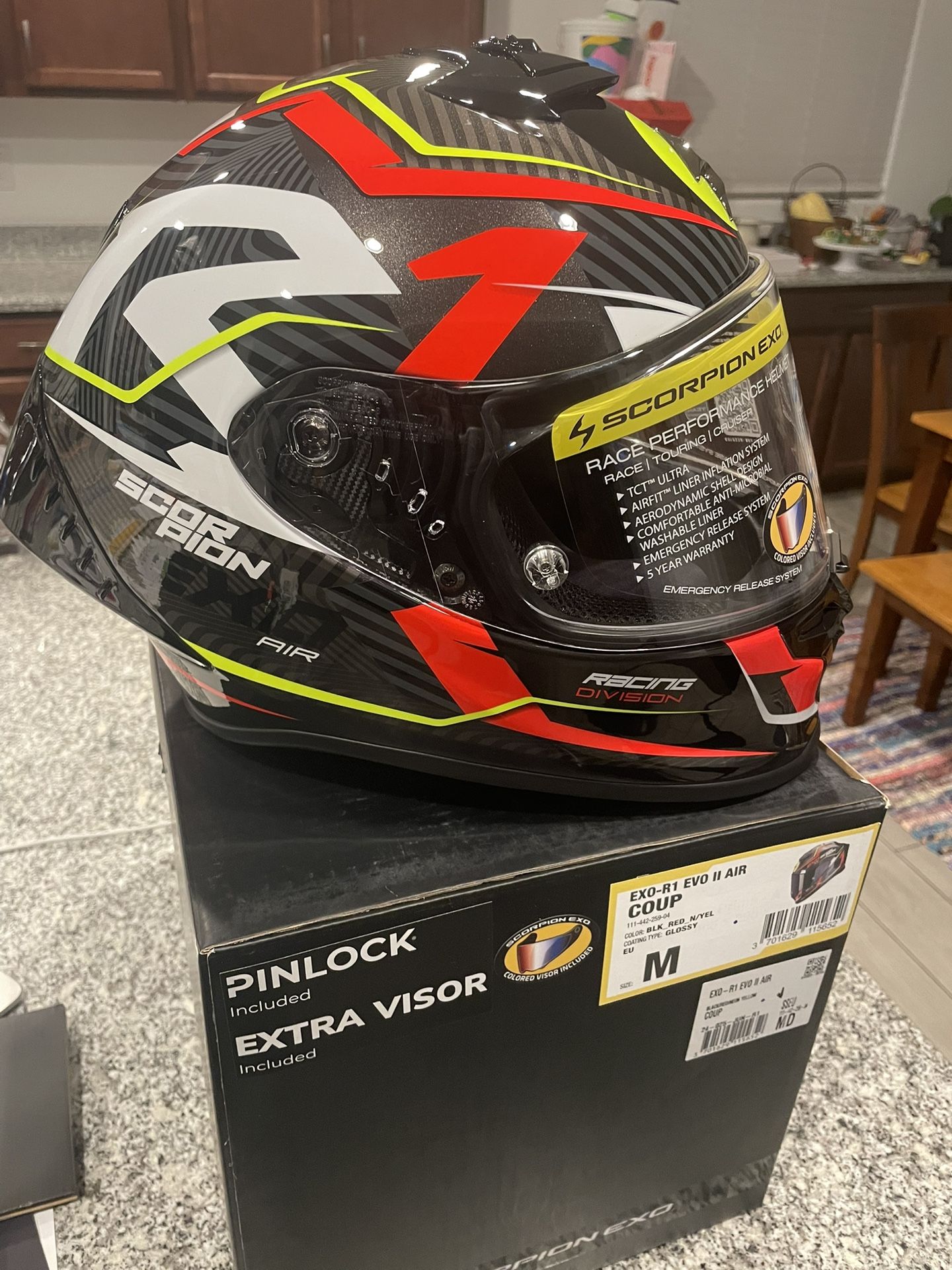 Scorpion EXO-R1 Evo 2 Air Coup