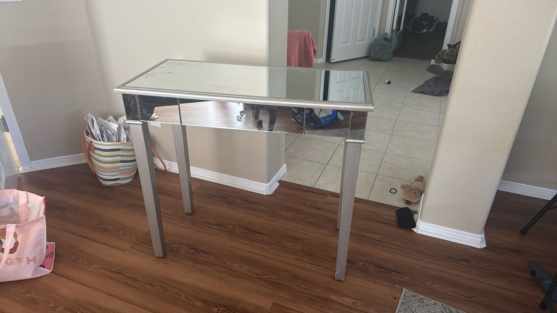 Mirrored Desk/ Vanity