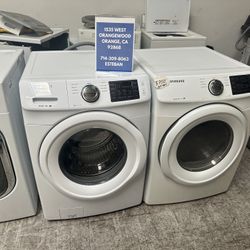 Samsung Washer And Gas Dryer Set