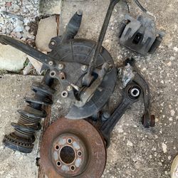 2018 Dodge Charger complete suspension left side