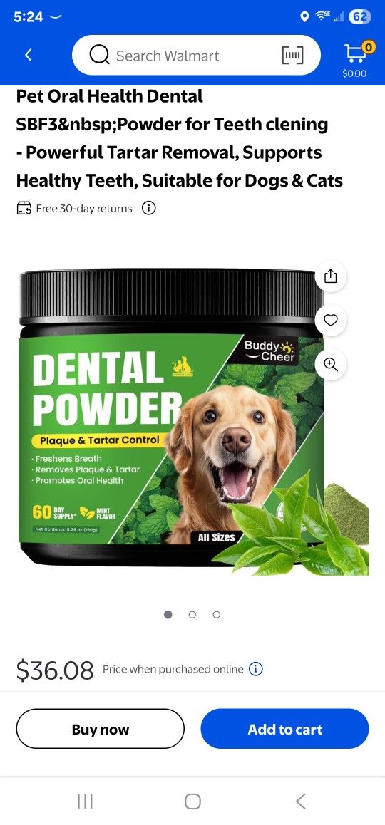 Buddy Cheer Dental Powder