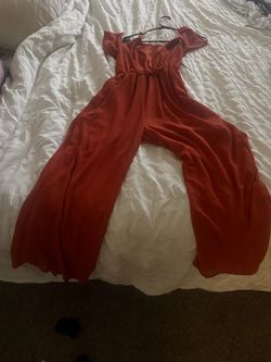 One piece pant suit