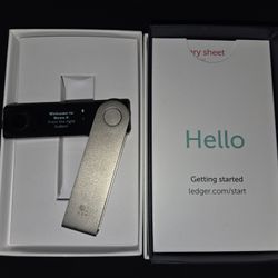 Ledger Nano X Crypto Hardware Wallet