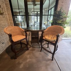 Bar Stool And Table Set