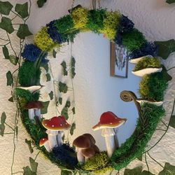 Mushroom Mirror