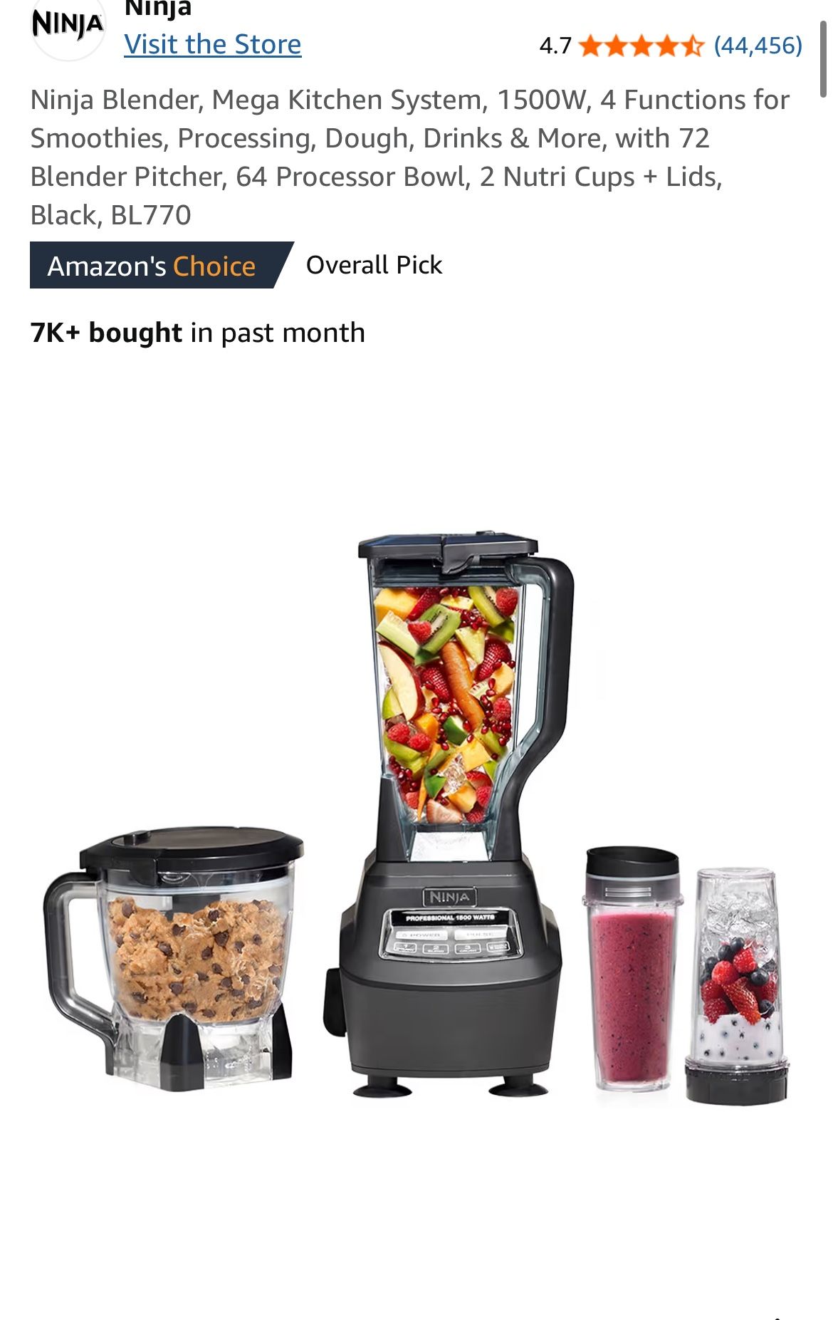 Ninja Mega Kitchen System Bl770 30