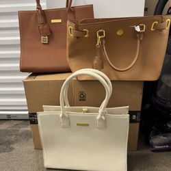 NEW DESIGNER BAGS ALL LEATHER
