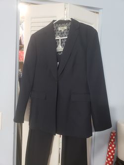 Emily office suit navy blue