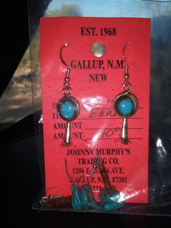 Turquoise earrings