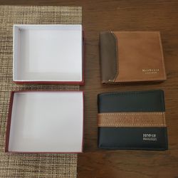 Set of 2 mens wallets