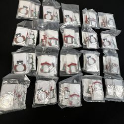 Sublimation Assorted Christmas Ornaments 20 Packs (4pcs/Pack)