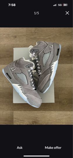 Air Jordan5 Retro “Wolf Grey”