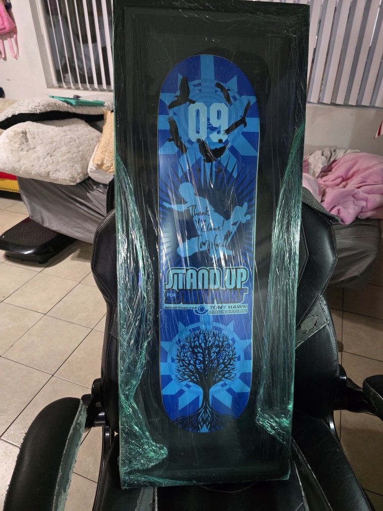 Birdhouse Tony Hawk Fundation Blue 7.75 Skateboard Deck