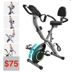 Slim Foldable Exercise Bicycle 