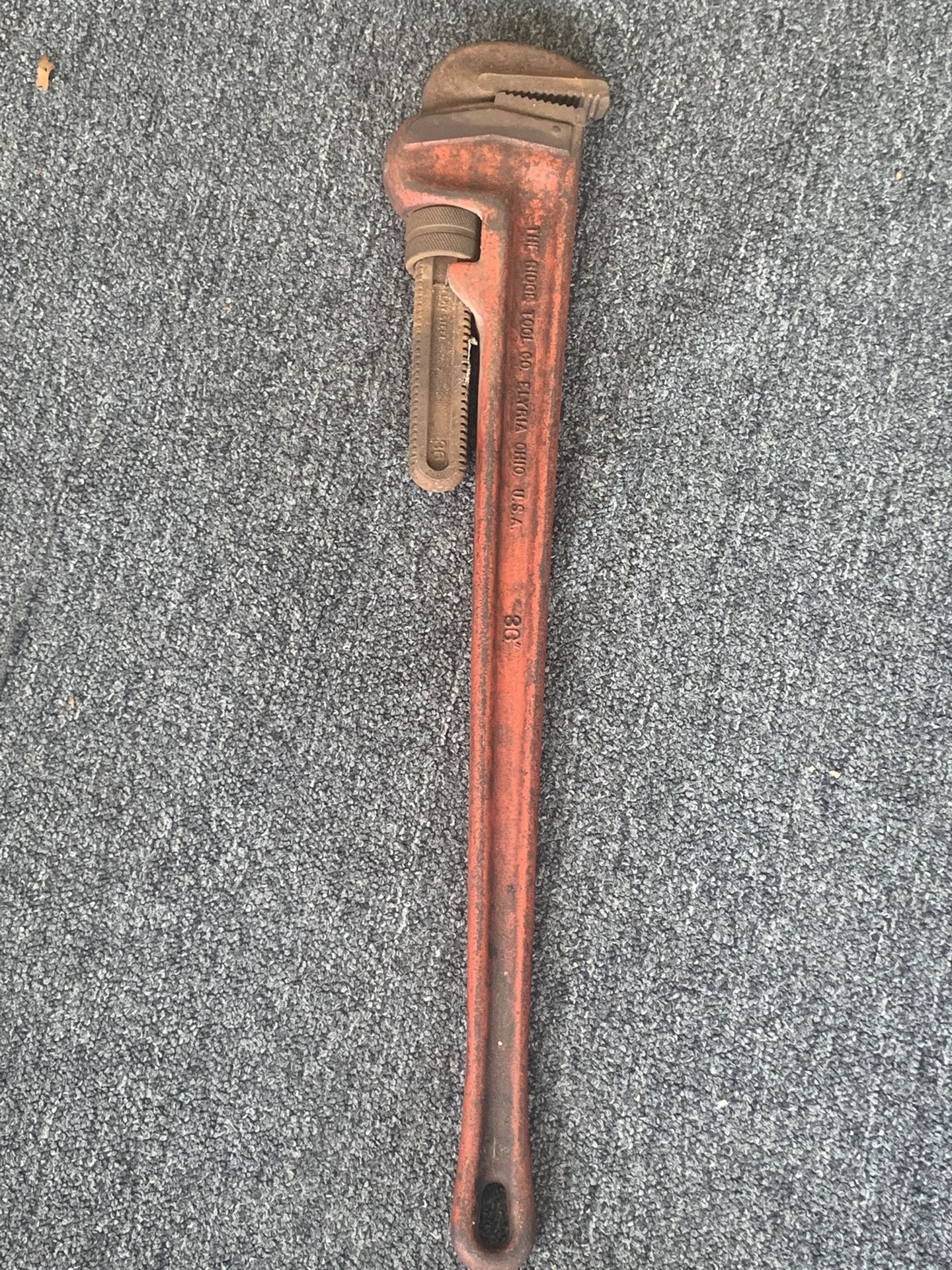 Ridgid 36” Heavy Duty Pipe Wrench