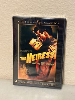 The Heiress DVD - Classic Cinema Universal Edition - Starring Olivia de Havillan