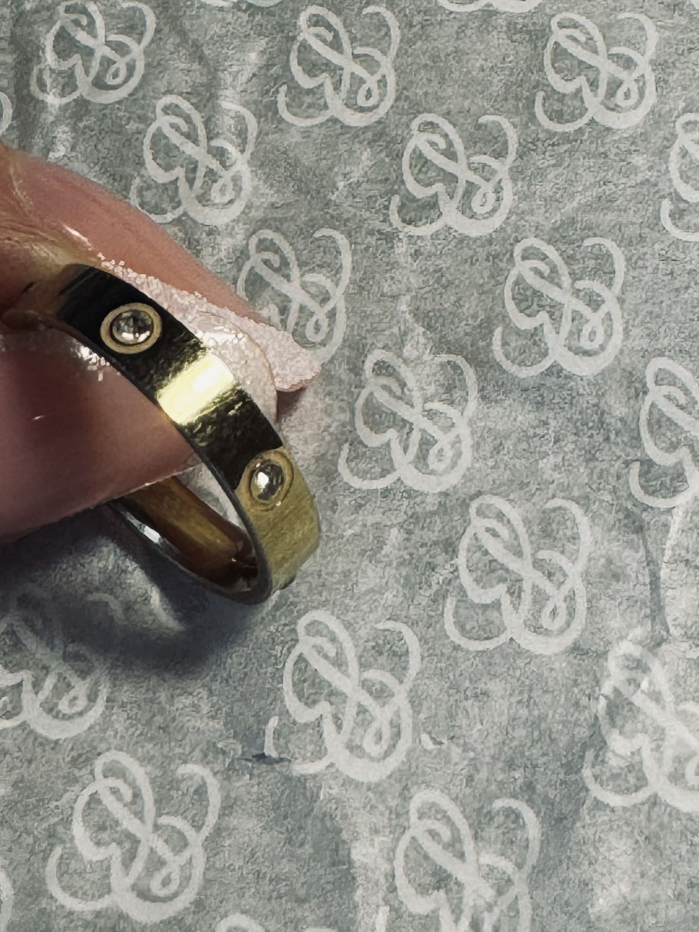 Ring 6 Cubic Zirconia Diamond Ring Size 8 