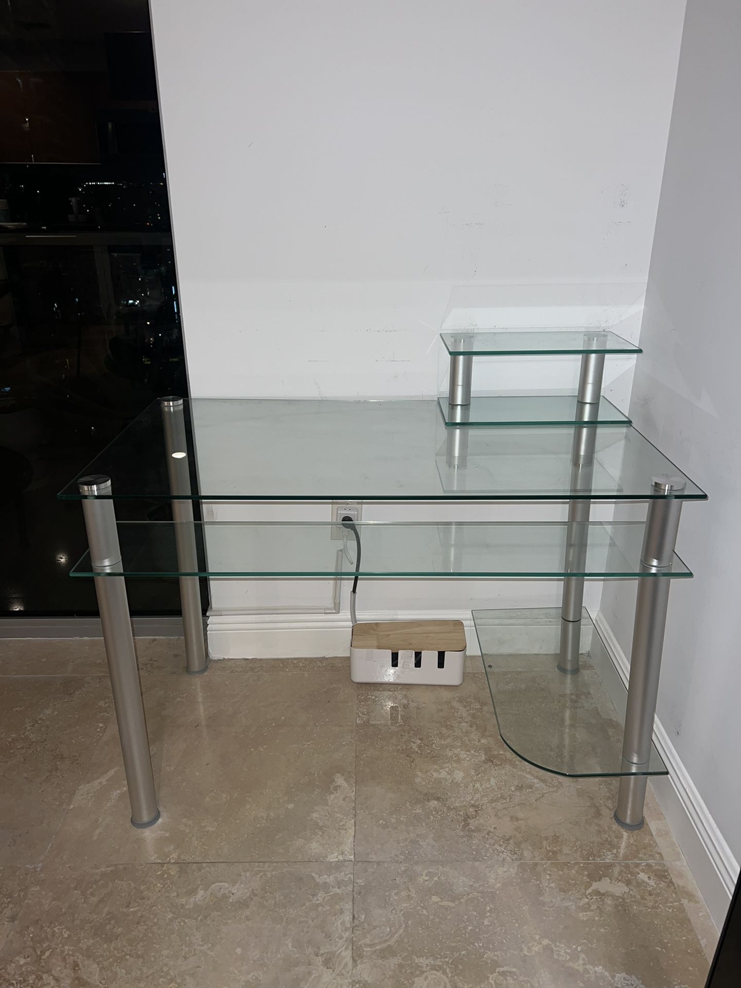 Glass Desk
