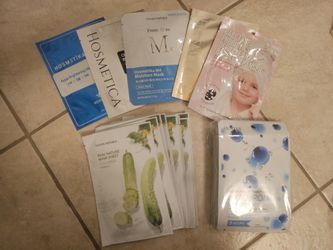 Korean Cosmetic Face Mask Sheets