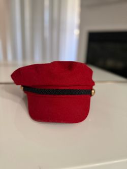 Zara Red Captain Style  Hat