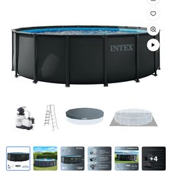 Intex pool 18x52