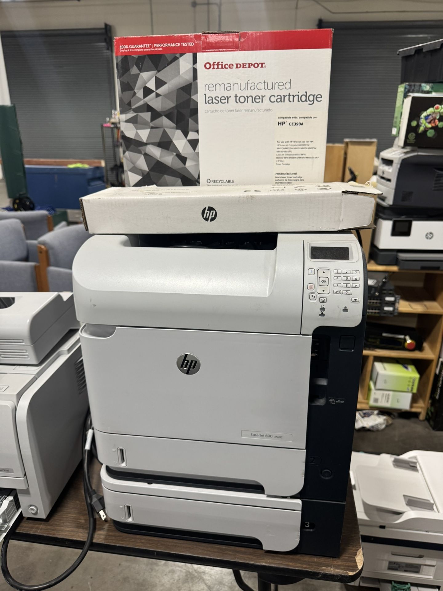 Hp Laserjet 600 M602 Printer