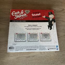 Monopoly Etch A Sketch Toy
