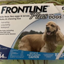 FRONTLINE PLUS for dogs