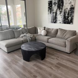 Room & Board L Shaped Sofa Couch