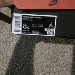 Jordan 12 Retro (TD)