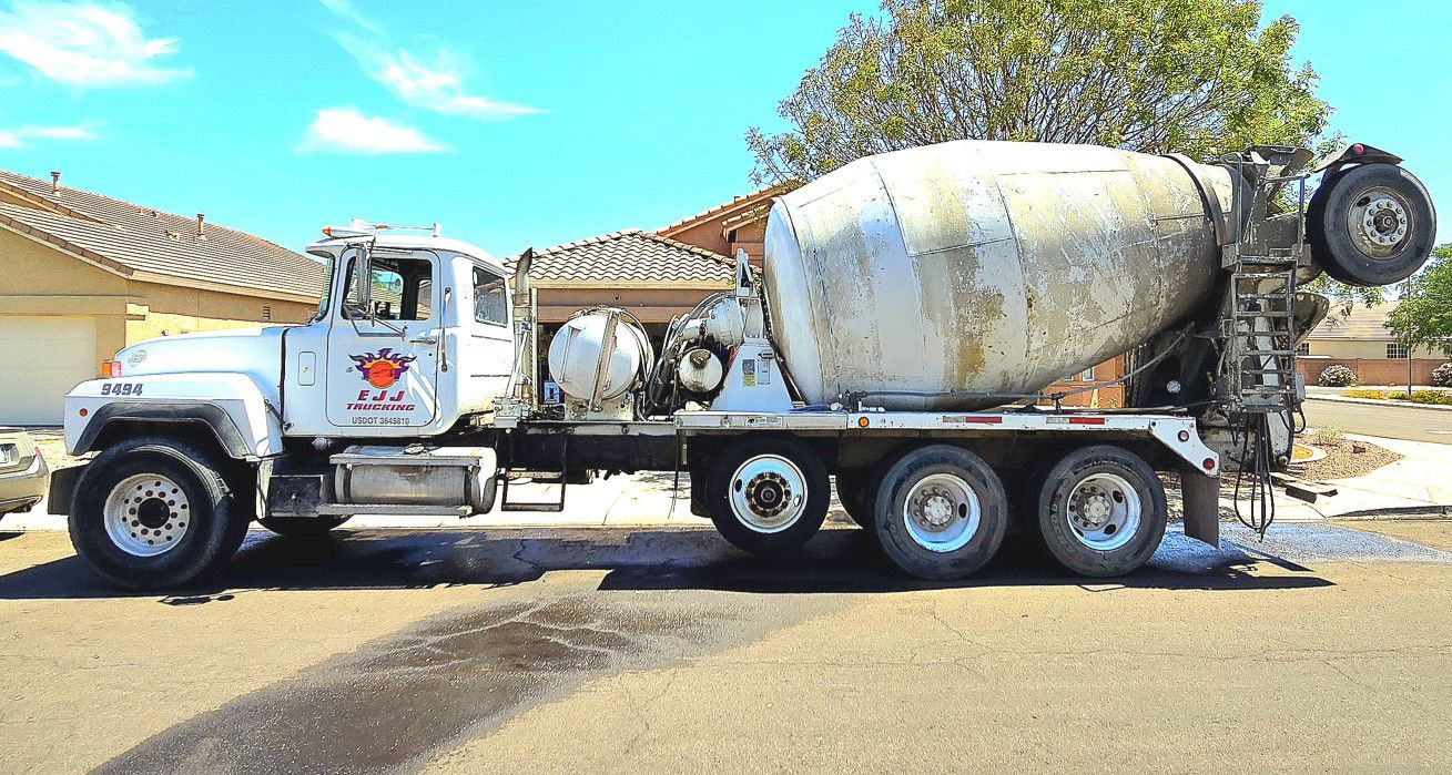 Mack Concrete Mixer Truck