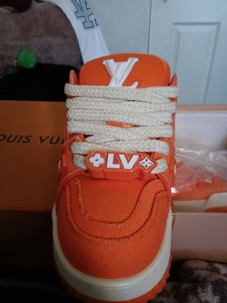 Louis Vuitton LV Trainer Sneaker Orange