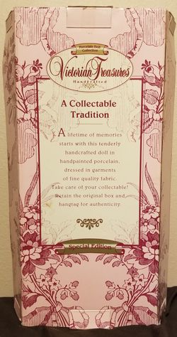 Victorian treasures porcelain cheap doll special edition