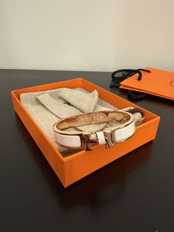 Rose Gold And White Bracelet 