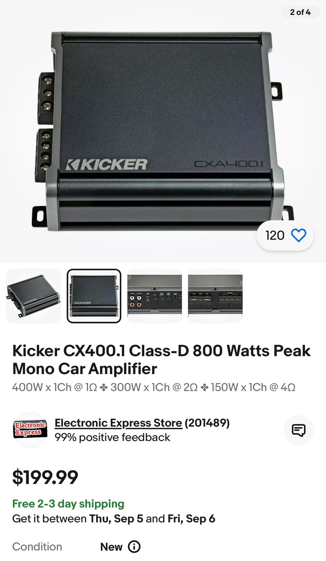 Kicker Amplifier