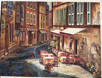 Ginger Cook "Afternoon in Albi" 36x48 Limited Edition Giclée on Canvas - IGI COA