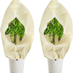 2 Covers To Keep Plants Warm 